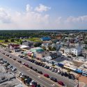 aerial bethany beach view