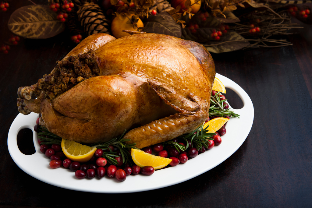 Turkey dinner for Thanksgiving